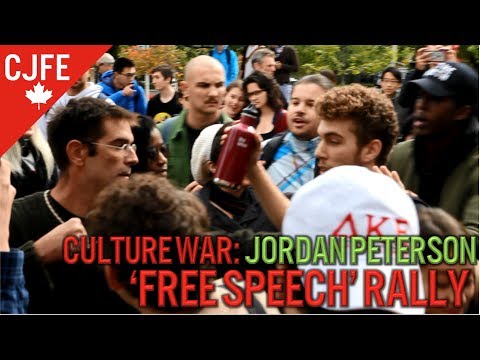 Culture War: Jordan Peterson 'Free Speech' Rally
