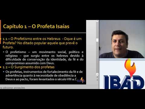 Profetas Maiores IBAD Cap 1