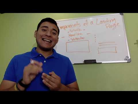 The Components Of A Simple Landing Page