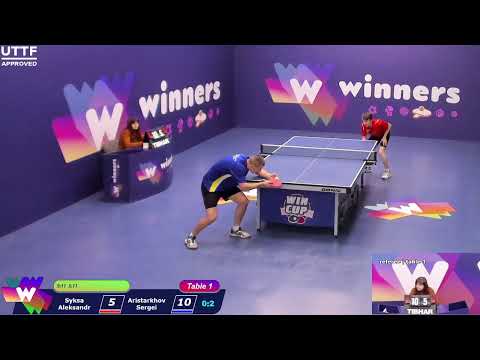 WINners CUP table 1 22.12 Syksa Aleksandr - Aristarkhov Sergei 19:00