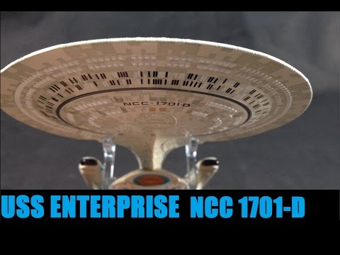 Star Trek The Official Starships Collection #1 USS Enterprise 1701-D by Eaglemoss