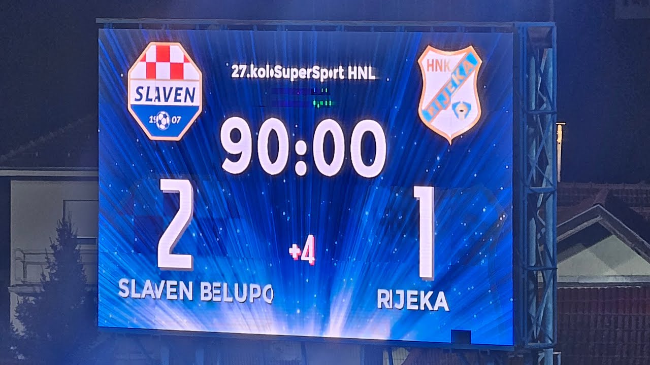 Slaven NaLupo Rijeku 2:1 / live iz auta #14