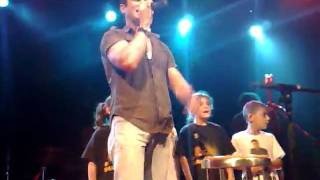 Brendan Morris with Shannon Noll