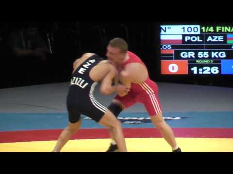 EM2011 RINGEN LOS (POL) - AZIZLI (AZE) 55 KG GRECO ROMAN