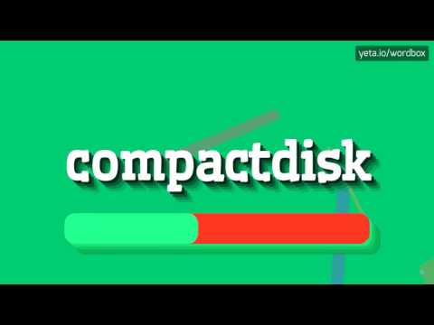 COMPACTDISK - HOW TO PRONOUNCE IT? #compactdisk