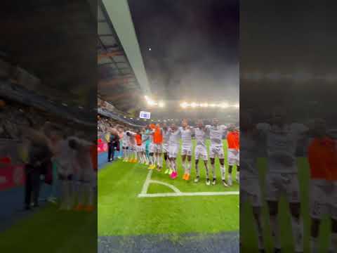 Mon plus beau déplacement en tant que photographe avec le #fcmetz quelle ambiance😍 #football#france