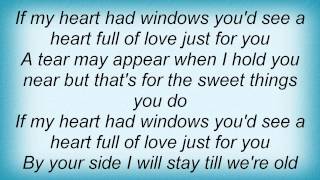 Kitty Wells - If My Heart Had Windows Lyrics