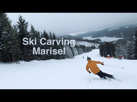 Skiing in Romania - Carving ski | Partia de schi din Marisel  | Cluj | Romania |