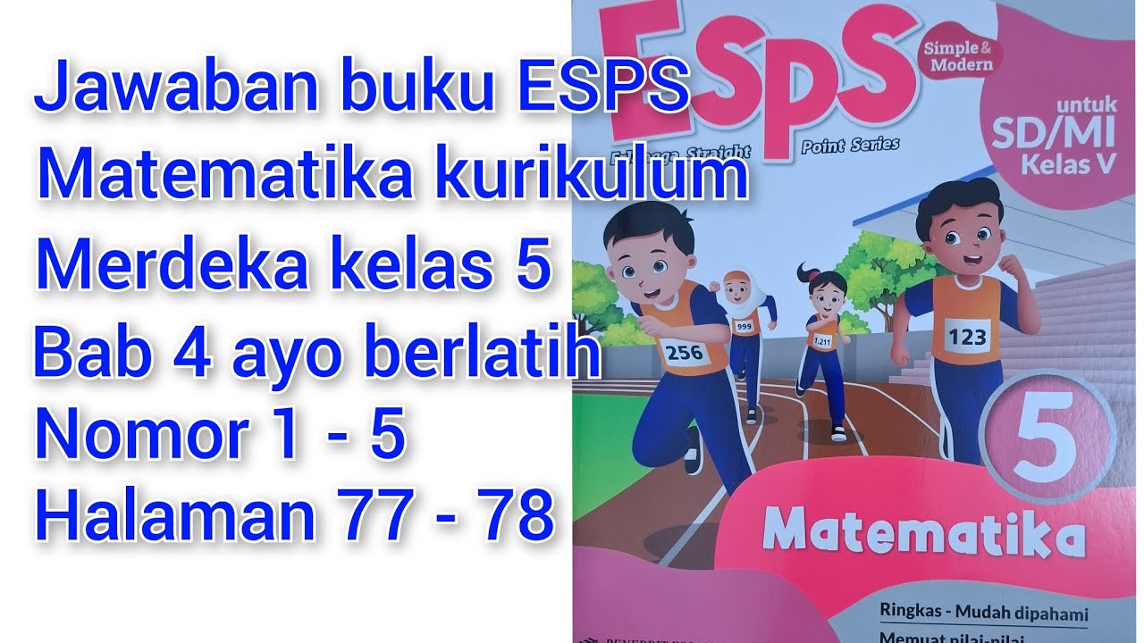 Answers to the ESPS mathematics book, independent curriculum, grade 5. Chapter 4, let's practice,...