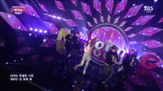 [Comeback Stage][1080p] NS Yoon G - Wifey @ SBS Inkigayo