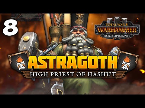 FALL OF THE SLAYER KING! Total War: Warhammer 3 - Astragoth Ironhand - Chaos Dwarf Campaign #8