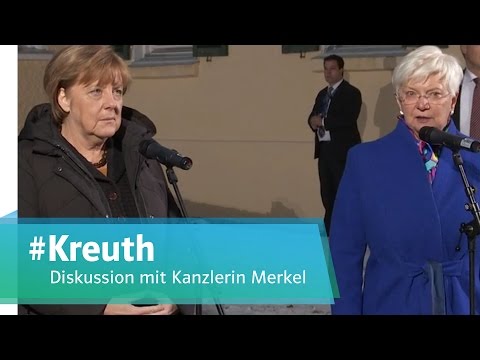 Kreuth: Diskussion mit Bundeskanzlerin Angela Merkel