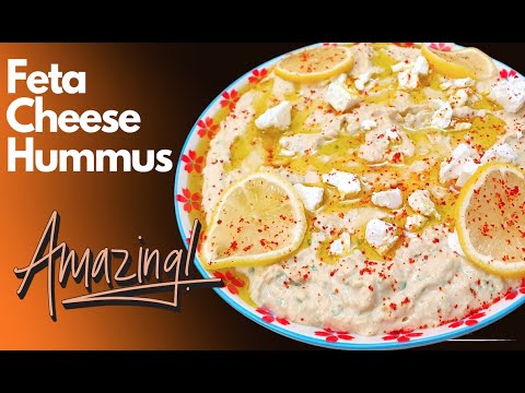 Feta Cheese Hummus | How To Make Hummus