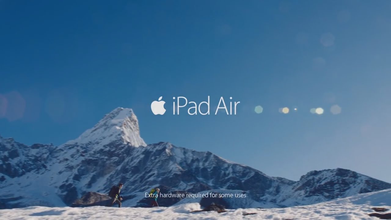 Apple iPad Air — the ‘Your Verse’ campaign