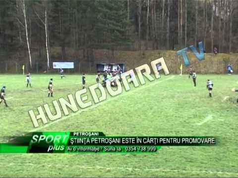 ŞTIINŢA PETROŞANI ESTE ÎN CĂRŢI PENTRU PROMOVARE