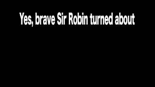 Monty Python Brave Sir Robin Ran Away Kinetic Typography