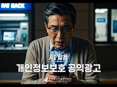 인천중구시설관리공단 AI 광고 사례