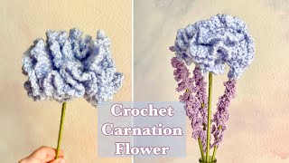 How to Crochet a Carnation Flower