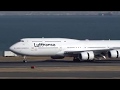 Lufthansa Boeing 747-8 D-ABYA Landing and Takeoff [HND/RJTT]