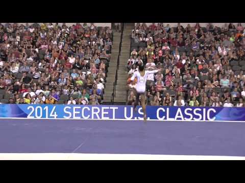 Lauren Navarro - Floor - 2014 Secret U.S. Classic
