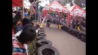 preview picture of video 'drag bike metro 2014 lampung'