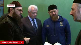 Рамзан  Кадыров принял у себя делегацию из Дамаска
