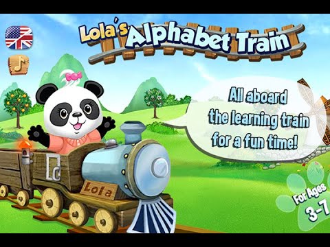 Alphabet Train ABC Game with Lola's alphabet abc train - YouTube