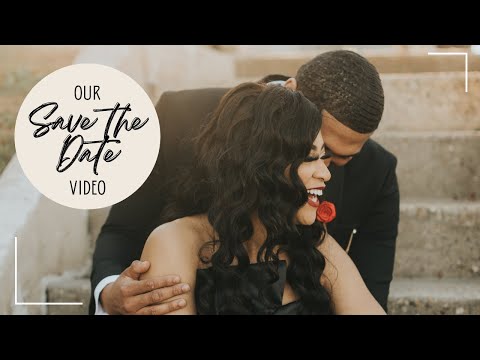 Our Beautiful & Timeless Save the Date Video | Vintage Engagement Announcement #StrangersToGrangers