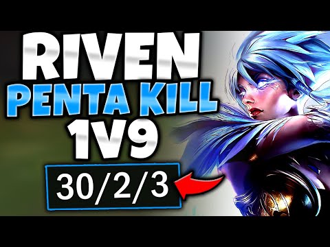 RIVEN BUT I LITERALLY HAVE ECLIPSE AT 6 MINUTES (PENTA KILL)