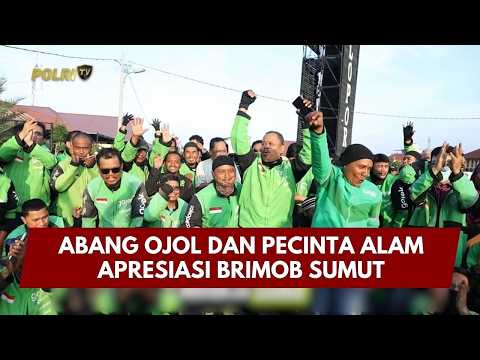 PRESISI UPDATE: ABANG OJOL DAN PECINTA ALAM APRESIASI BRIMOB SUMUT 02/03/26 (11.00)