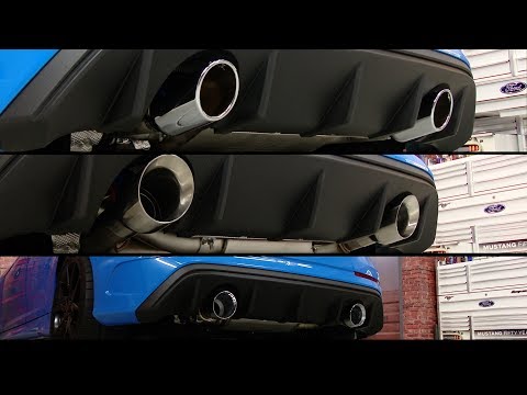 Focus RS Exhaust Comparison: Borla VS MagnaFlow VS MBRP
