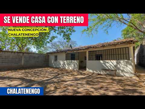 SE VENDE CASA CON TERRENO 🏡🌿 | Frente a Carretera en Chalatenango