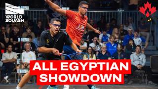 Marwan Asal v Adam Hawal : 2026 World Squash Junior Championships Semi-Finals