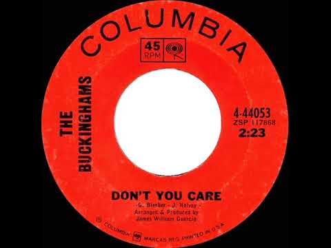 1967 HITS ARCHIVE: Don’t You Care - Buckinghams (mono 45)