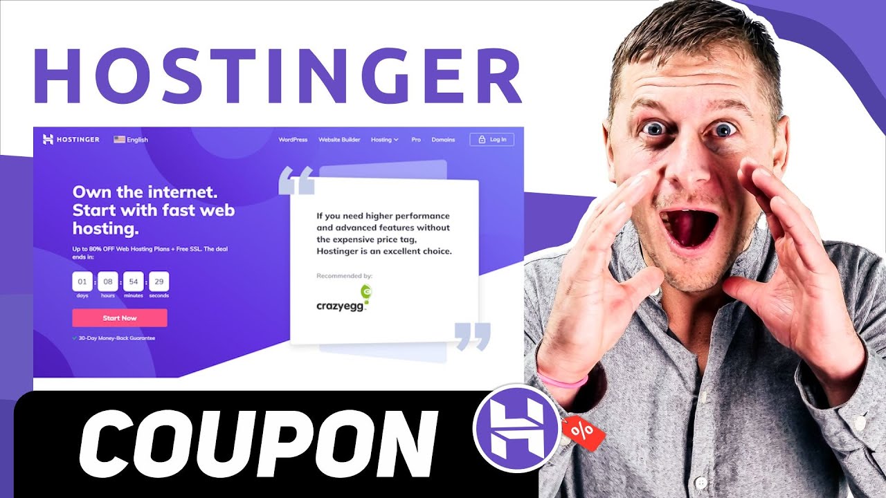 Hostinger Coupon Code (Get Massive a Discount on Web Hosting!)