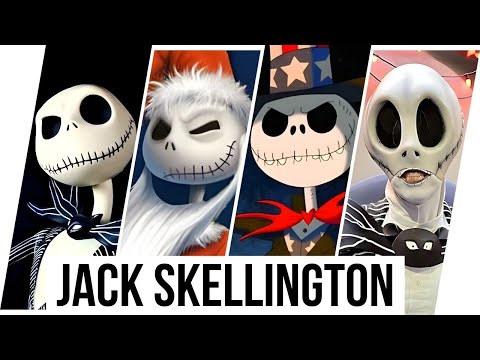 Jack Skellington / The Pumpkin King Evolution (The Nightmare Before Christmas)