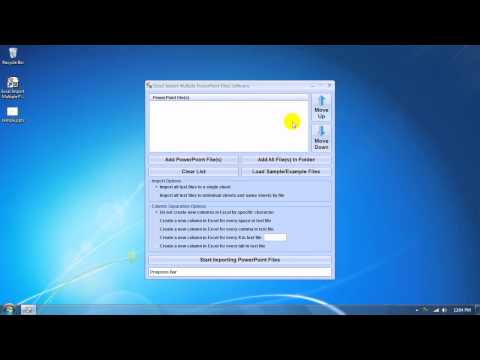 MS PowerPoint To Excel Converter Software
