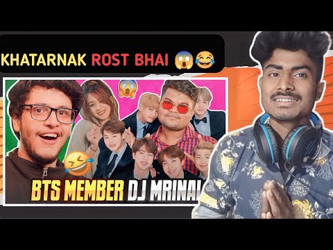 I Faced Off Against BTS Member Dj Mrinal Reaction  | Tea With Triggered. | By Reaction Rehan 2.0