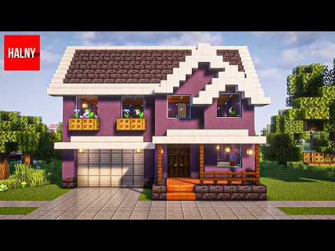 How to build a suburban house in minecraft