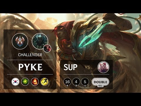 Pyke Support vs Rakan - KR Challenger Patch 9.17