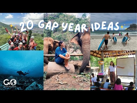 20 Gap Year Ideas and How to Plan One! 🗺️✈️