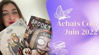 Achats colo du mois de Juin 2022