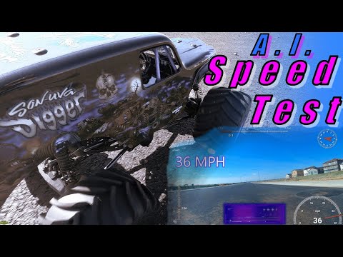 Losi LMT Son Uva Digger 3s & 2s Speed Test Smash & Bash!