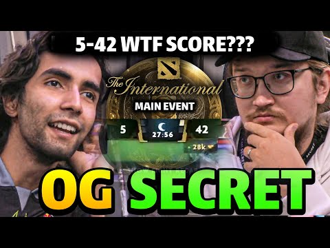 5-42 WTF SCORE IS THIS??! OG vs SECRET -  TI10 MAIN EVENT
