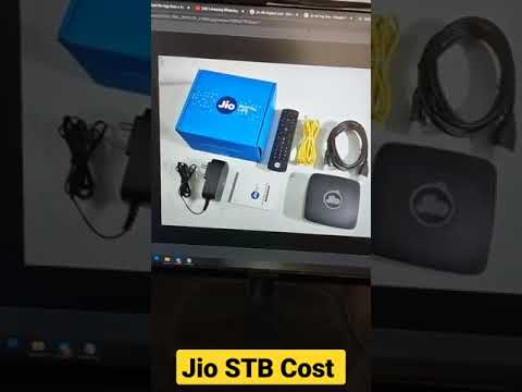 Jio Set up box (Refurbished) Jio fiber hybrid 4k STB at ₹ 2499 