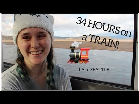 Coast Starlight-LA to Seattle in Coach! (Vlog and Review) Video