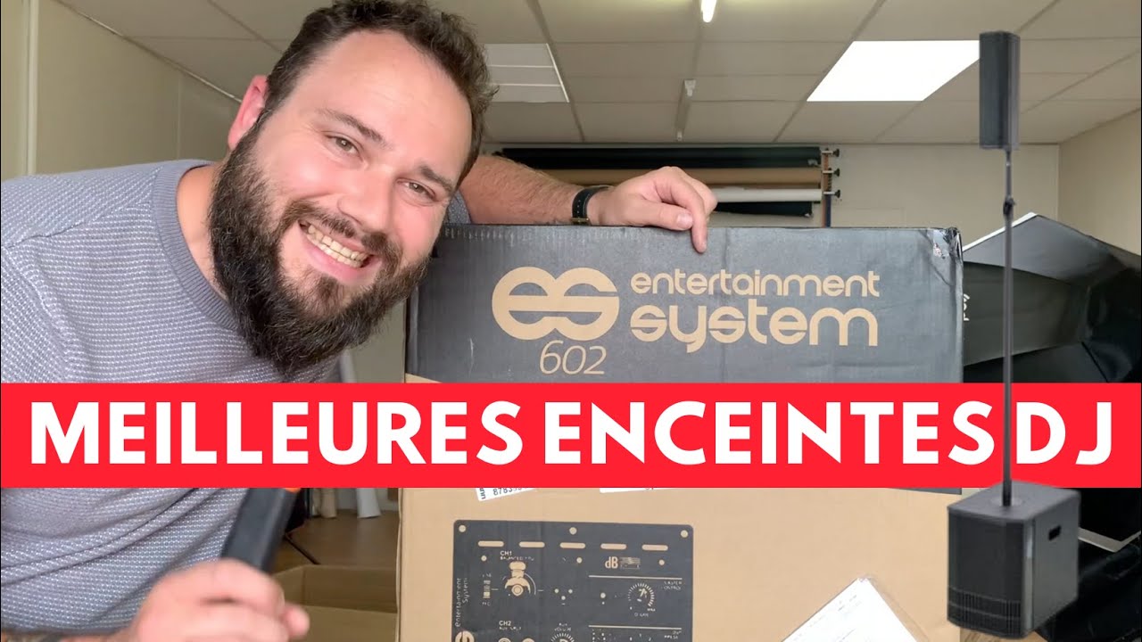 UNBOXING dB Technologies ES602 - Enceinte DJ