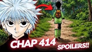 GON AT KILLUA NAGBALIK NA!😱PANIBAGONG MISYON AT PLANO!🔥| HUNTER X HUNTER SPOILERS CHAP 414 TAGALOG