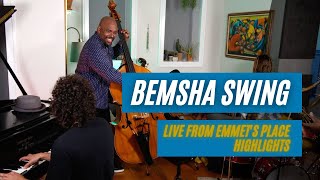 Emmet Cohen w/ Christian McBride, Marcus Strickland &amp; Givetone Gelin | Bemsha Swing