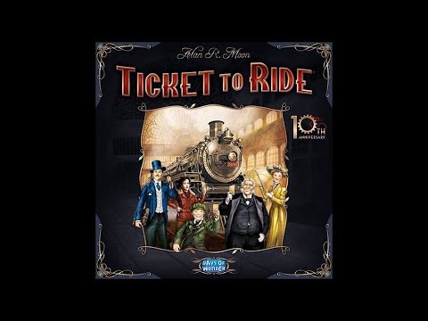 Discard 'N' Draw Reviews Ticket to Ride 10th Anniversary Edition